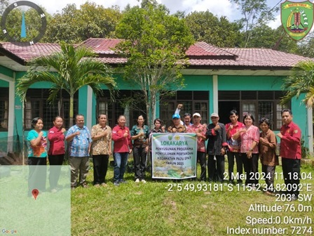 Lokakarya penyusunan programa penyuluhan pertanian kecamatan Paju epat kabupaten Barito timur KALTENG tahun 2025