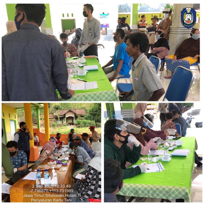 Penyaluran Kartu Tani Kabupaten Situbobdo