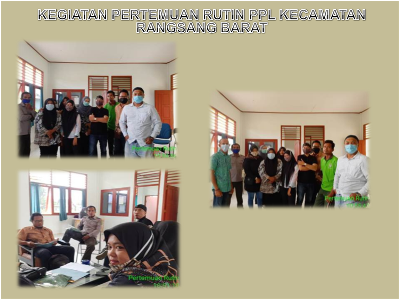 KEGIATAN PERTEMUAN RUTIN PPL KECAMATAN RANGSANG BARAT 
