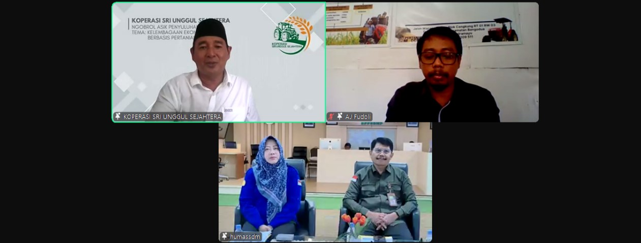 PENTINGNYA PENGUATAN KELEMBAGAAN KAUM MILENIAL UNTUK MEMPERKUAT SEKTOR PERTANIAN MELALUI SISTEM MODERNISASI.