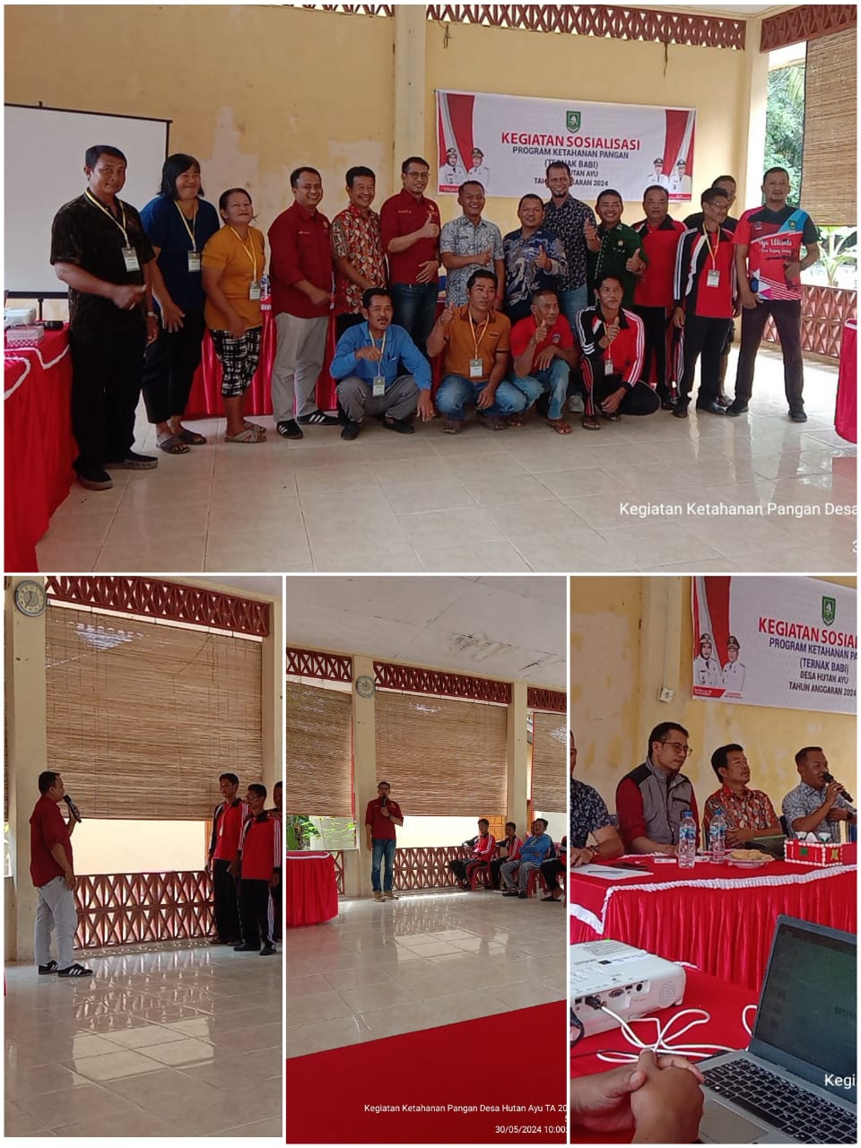 Desa Hutan Ayu Melaksanakan Pelatihan Ternak Babi Dan Ayam Broiler Sebagai Pendongkrak Keberhasilan Ketahanan Pangan Tingkat Desa