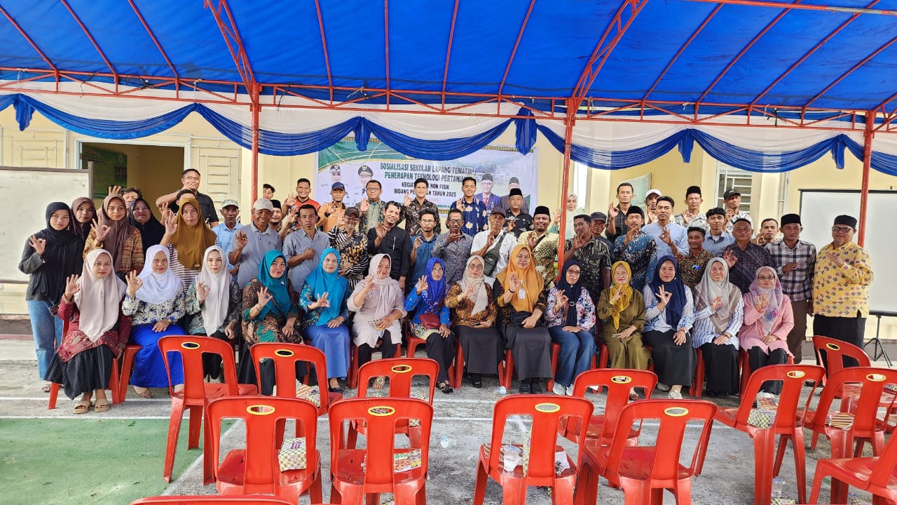 UPT BPP Kecamatan Bengkalis Gelar Sosialisasi Sekolah Lapang Tematik