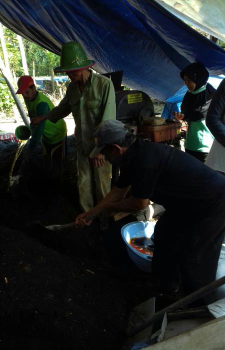 Pembuatan Pupuk Organik Dari Kotoran Sapi