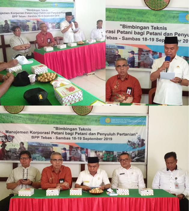 Bimtek Menejemen Korporasi Petani Berdayakan Petani