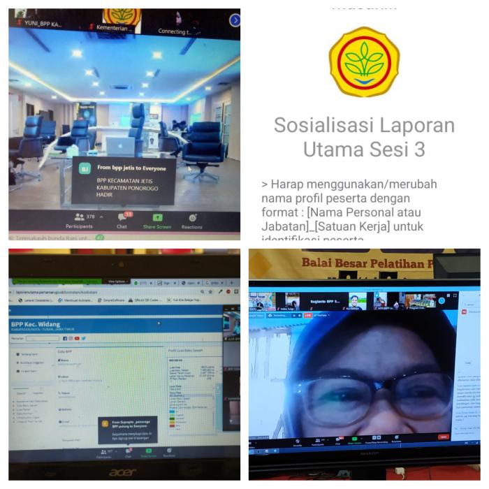 Bpp Kostratani  Dan Kostrada Kabupaten Bojonegoro Ikut Hadir Dalam Kegiatan Sosialisasi Aplikasi Laporan Utama  Kementerian Pertanian  Awr