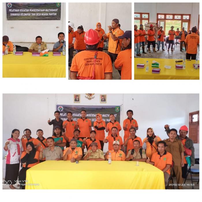 PENGUATAN KELEMBAGAAN KELOMPOKTANI DENGAN PELATIHAN DINAMIKA KELOMPOK