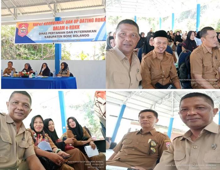 Rapat Koordinasi Dan Updating Rdkk Dalam E-rdkk Tingkat Kabupaten Bone Bolango Tahun 2019