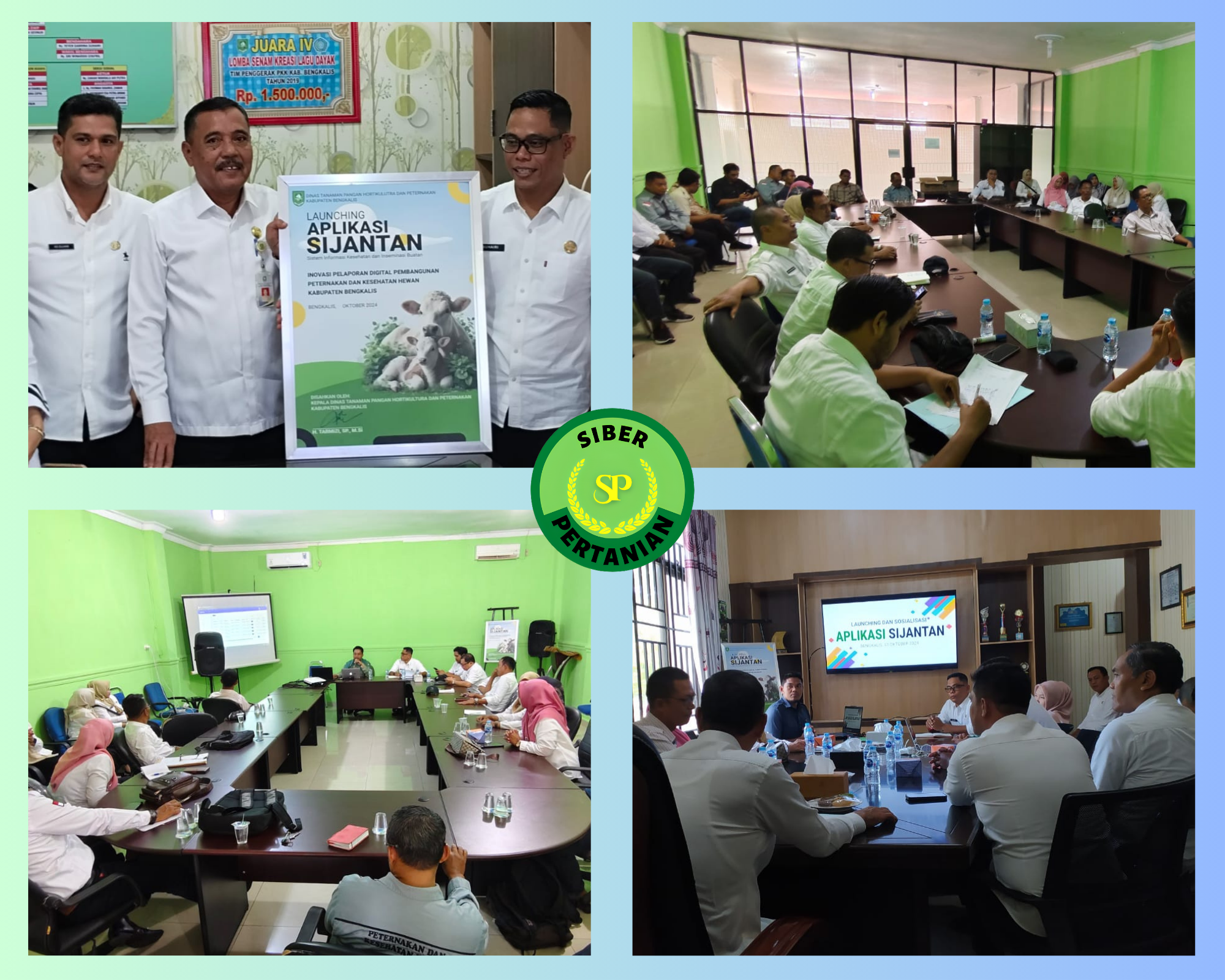 Launching Aplikasi Peternakan Sijantan