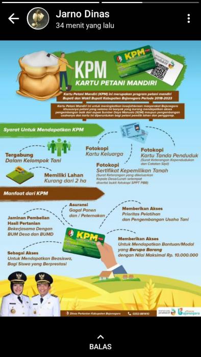 Kpm Plus Untuk Petani Dari Bupati Bojonegoro
