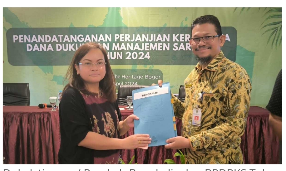 Pemkab Bengkalis dan BPDPKS Teken MoU Kerjasama Dukungan Perkebunan Sawit