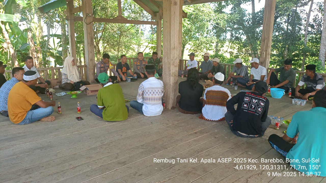 REMBUG TANI MUSIM TANAM APRIL- SEPTEMBER 2025 DI KELURAHAN APALA KECAMATAN BAREBBO KABUPATEN BONE