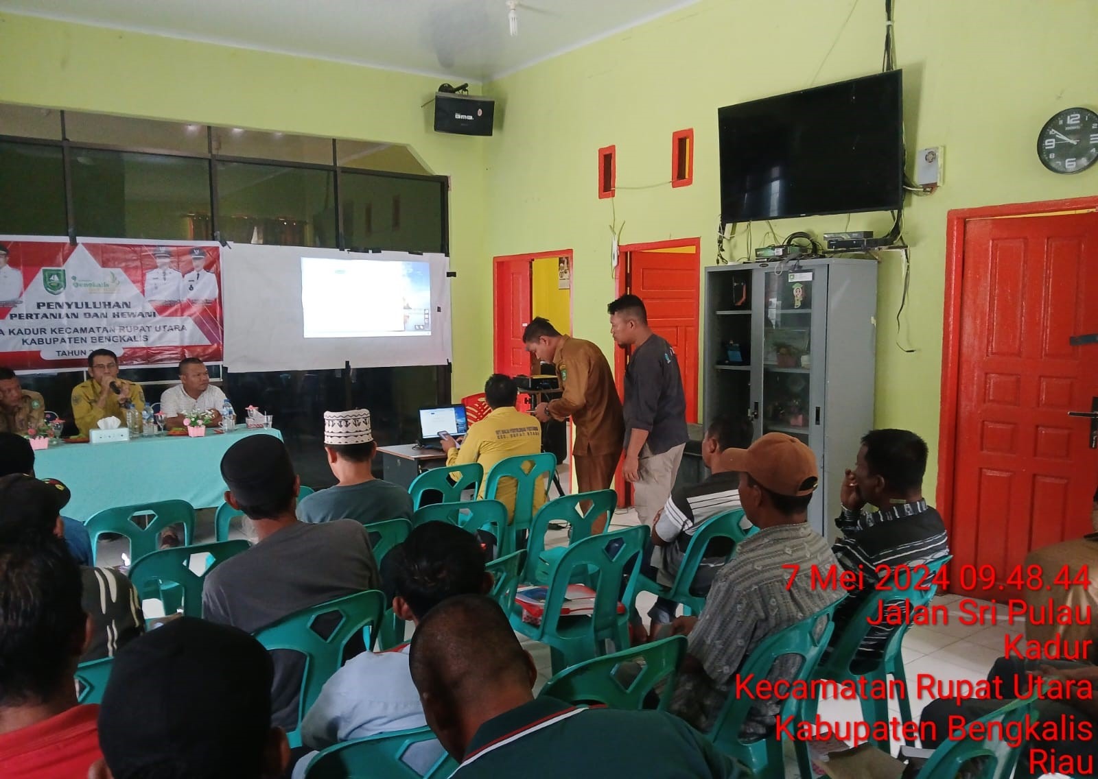 Desa Kador Melakukan Pelatihan Ketahanan Pangan Tahun 2024