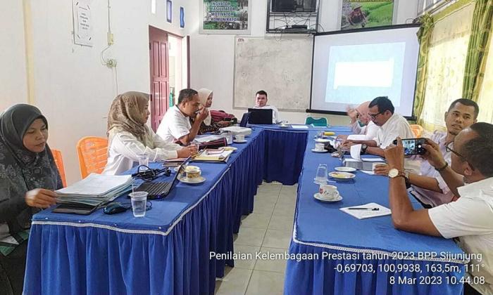 Penilaian Ketenagaan dan Kelembagaan Berprestasi di BPP Sijunjung tahun 2023