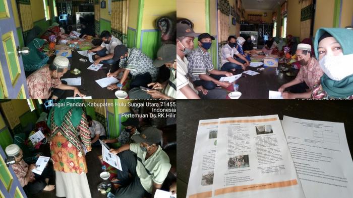 Evaluasi Dampak Pelaksanaan Penyuluhan "Demonstrasi Cara Pembuatan PGPR" Kelompok Tani Rawa Makmur Ds. Rantau Karau Hilir Kec. Sungai Pandan 