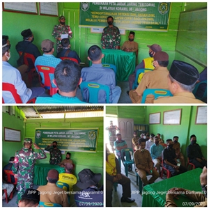 Penyuluh  Mencanangkan  Program Gampang Di Koramil 06  Aceh Tengah