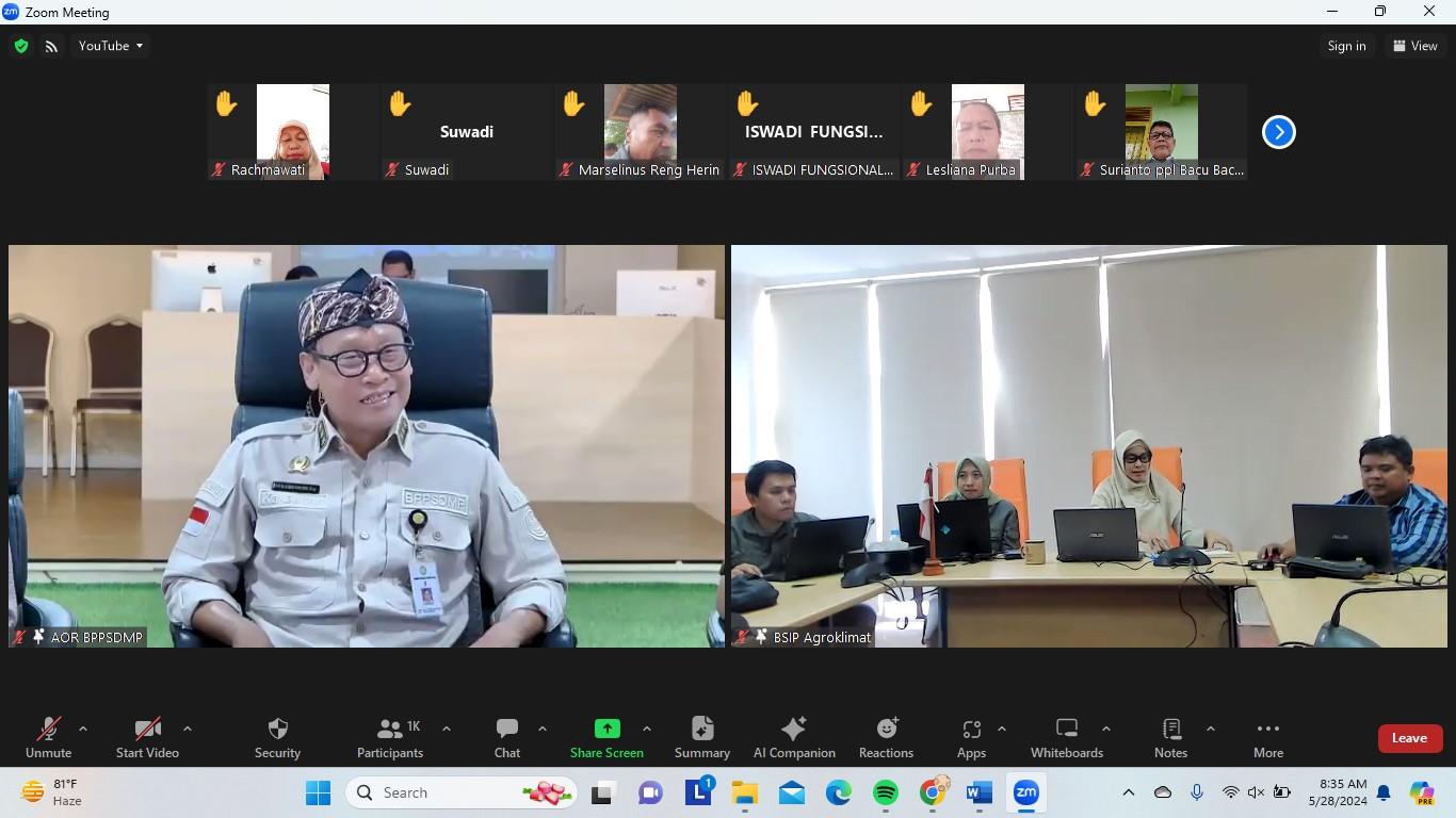 Dukung Percepatan Tanam, Kementan Luncurkan Perencanaan Tanam (SIAP TANAM) versi 1.0