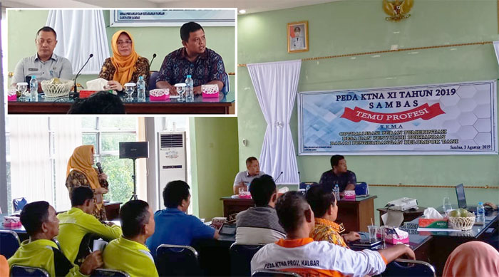 Temu Profesi, Leli Nuryati Paparkan Peran Penyuluh di PeDa KTNA Kalbar