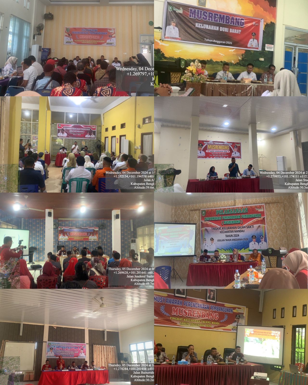 BPP MANDAU TURUT SERTA DALAM MUSRENBANG KELURAHAN SE-KECAMATAN MANDAU