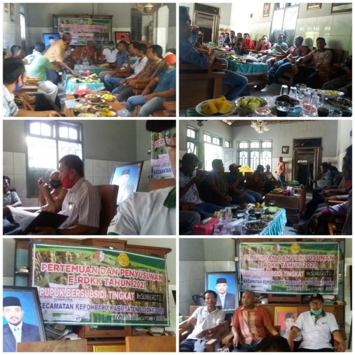 Sosialisasi E Rdkk 2021 Dan Kartani Di Desa Sumberoto Kecamatan Kepohbaru Kabupaten Bojonegoro