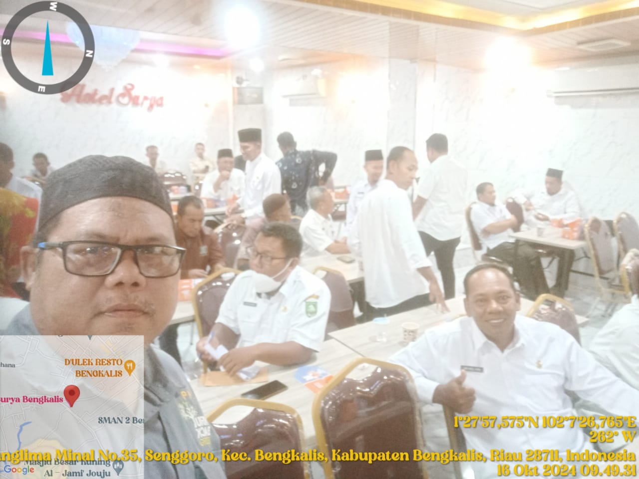 SOSIALISASI PENDATAAN PERKEBUNAN SAWIT RAKYAT DINAS PERKEBUNAN KABUPATEN BENGKALIS TAHUN 2024