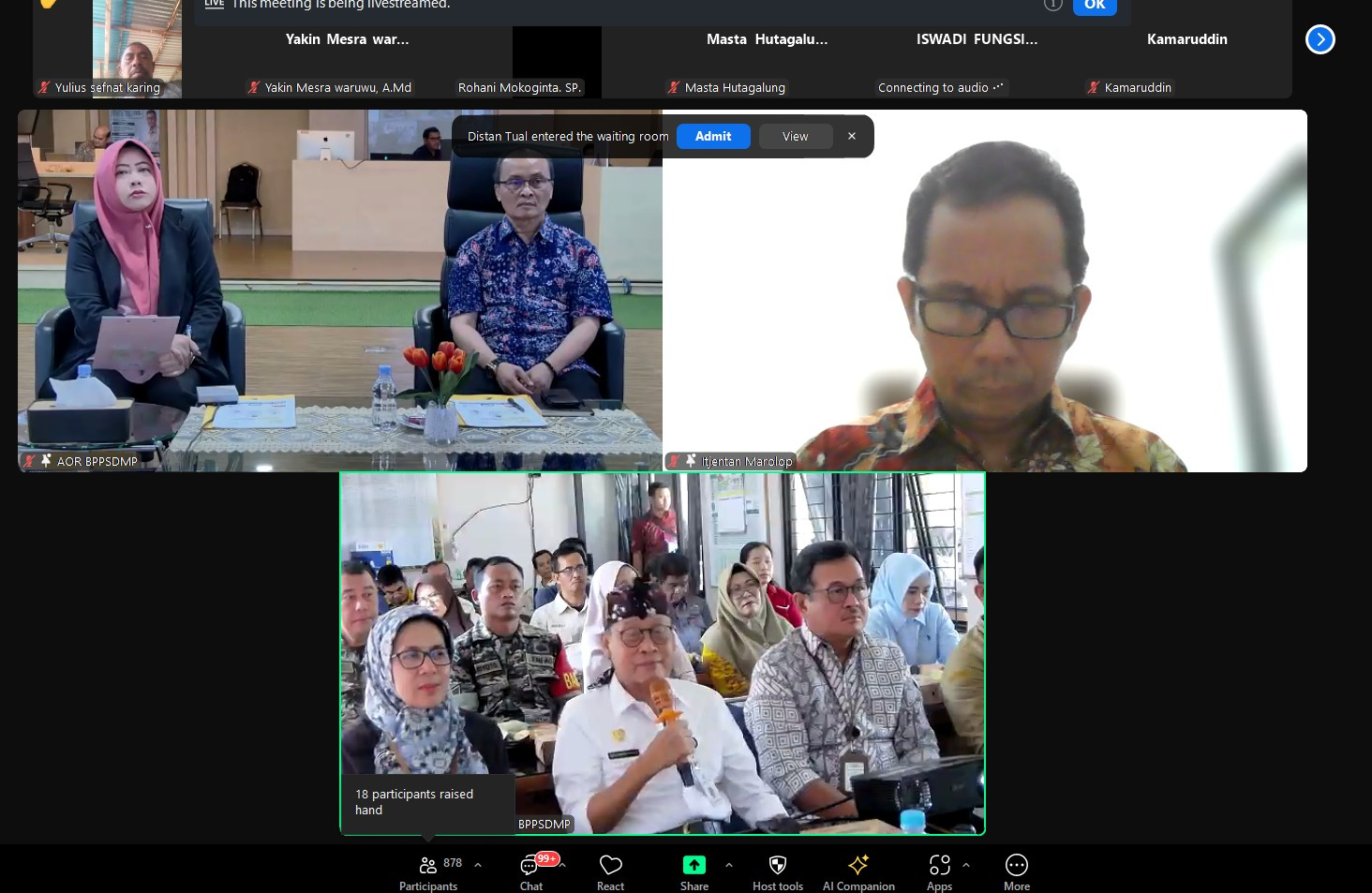 Melalui MSPP disosialisasikan Strategi/Kebijakan Pencegahan Tindak Korupsi, Kolusi, dan Nepotisme (KKN) Serta Gratifikasi