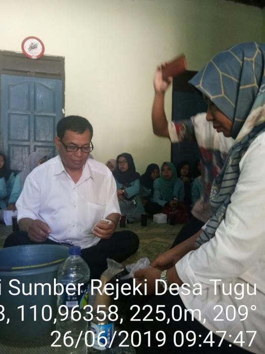 pembuatan scor organik di kelompok sumber rejeki desa tugu, kec. jumantono, kab. karanganyar