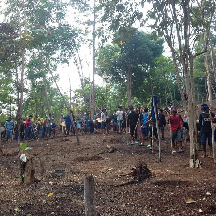 Petani Baduy Mulai Masuki Masa Tanam Padi Huma di Kecamatan Leuwidamar Kabupaten Lebak