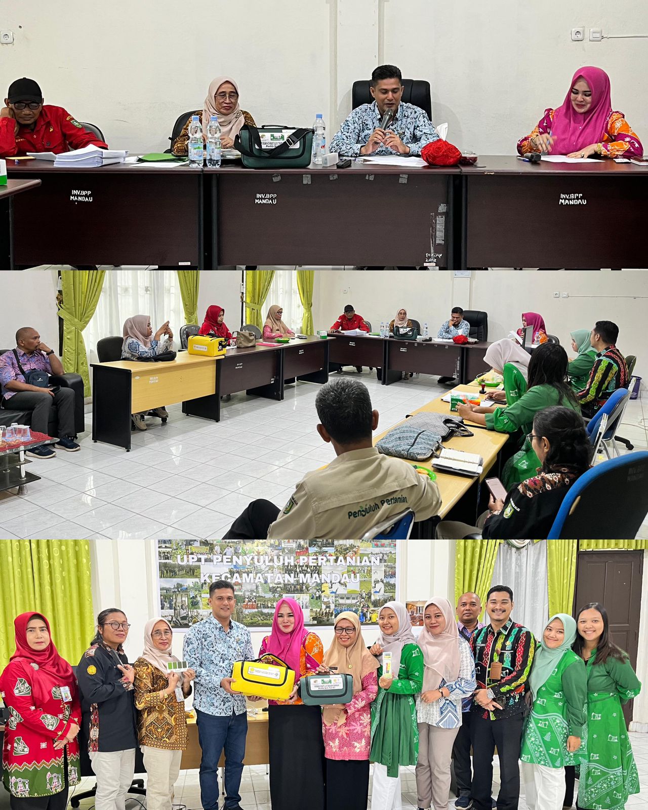 RAPAT PERTEMUAN BULANAN BPP MANDAU BERSAMA BIDANG PENYULUHAN