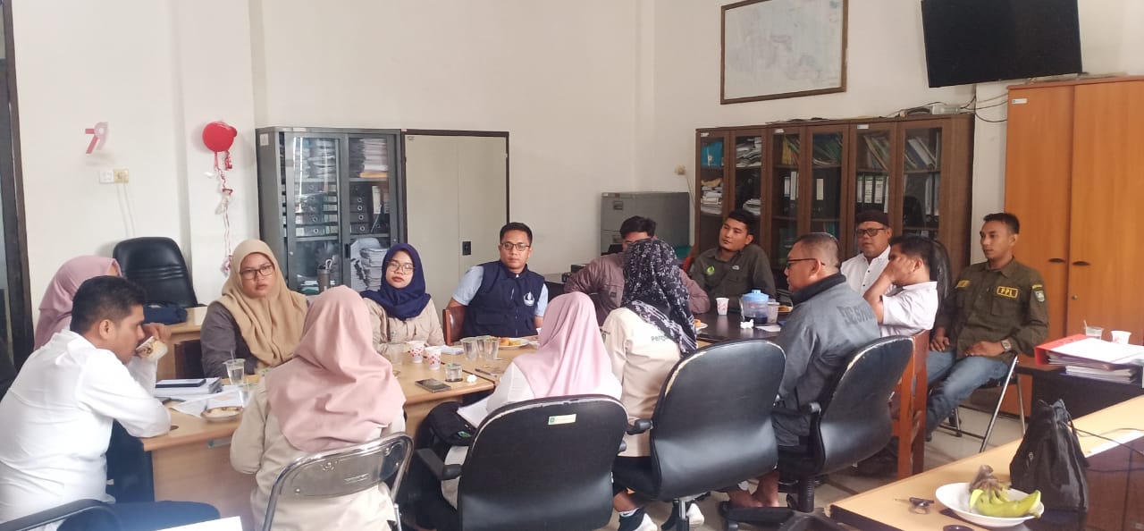RAPAT KOORDINASI ANTARA PENYULUH KECAMATAN BENGKALIS DAN BANTAN DENGAN PIHAK BRGM