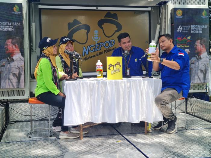 Kementan Sosialisasikan Pertanian Organik melalui Ngobras Edisi Podcast (Ngepod)