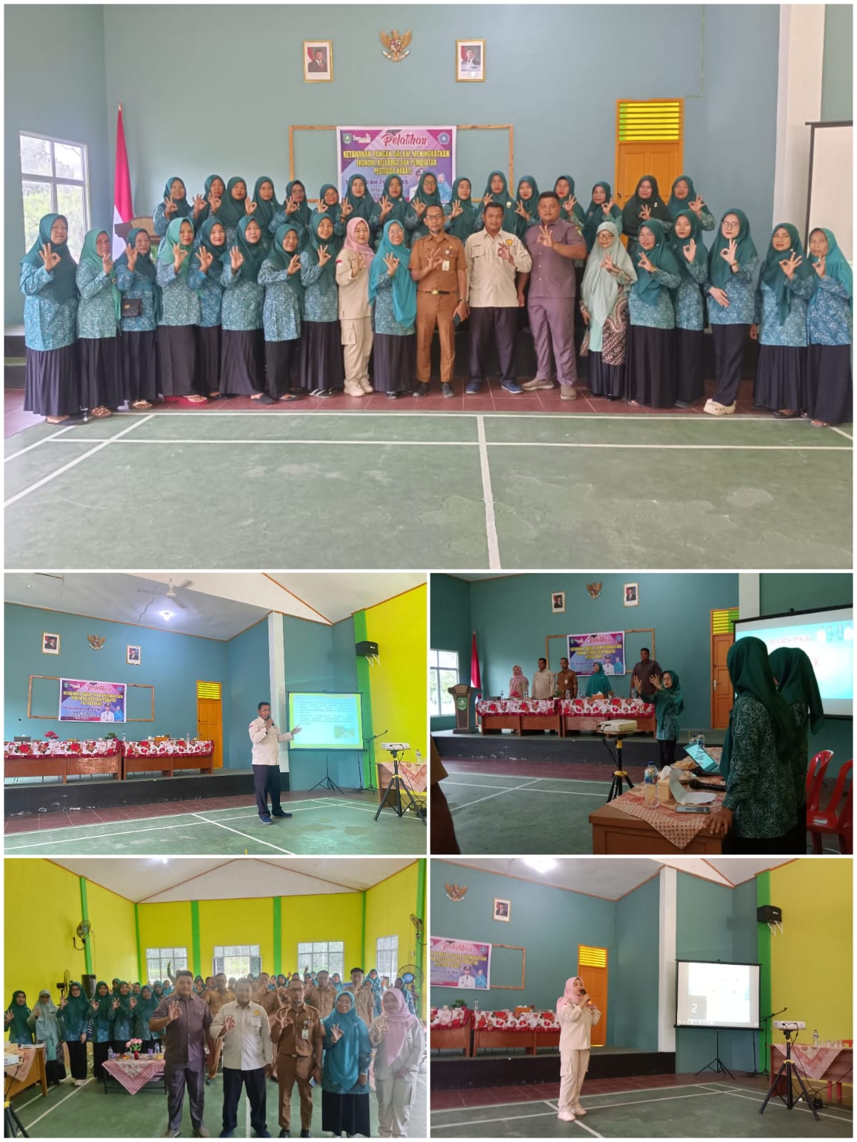 PELATIHAN KETAHANAN PANGAN DALAM MENINGKATKAN EKONOMI KELUARGA DAN PEMBUATAN PESTISIDA NABATI DI DESA LANGKAT KEC. SIAK KECIL 