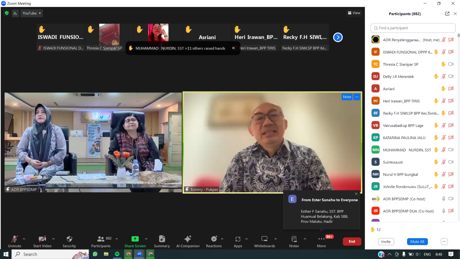 Kementan Sosialisasikan Tata Kelola Program Pupuk Bersubsidi pada agenda MSPP