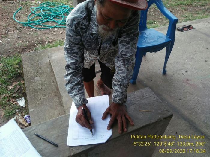 Kunjungan  Ke Poktan Pattopakang Desa Layoa Kec. Gantarangkeke Kab. Bantaeng