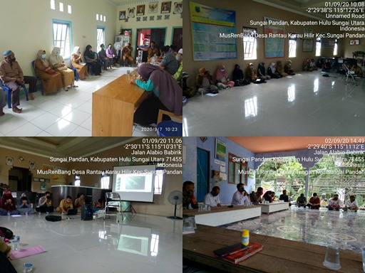 Kegiatan Bidang Pertanian Melalui MusDes Desa Rantau Karau Tengah, Rantau Karau Raya dan Rantau Karau Hilir Kec. Sungai Pandan