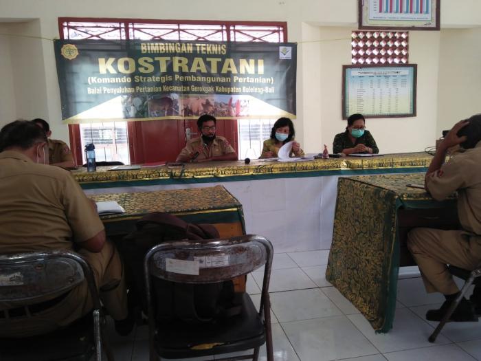 Pembinaan (Supervisi) Penyelenggaraan Penyuluh Pertanian di BPP Gerokgak