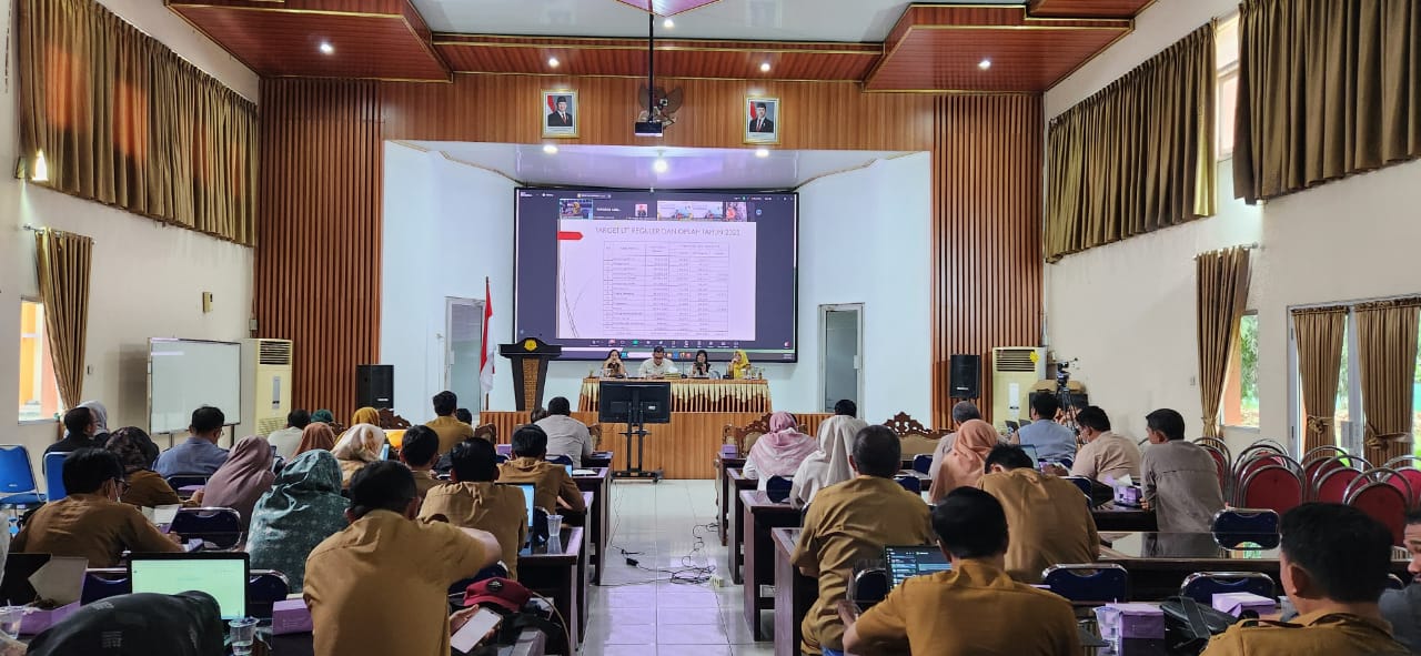 Rakor Gerakan Penyuluh Melaporkan LTT (GALUH LTT) Mendukung Pencapaian Swasembada Pangan