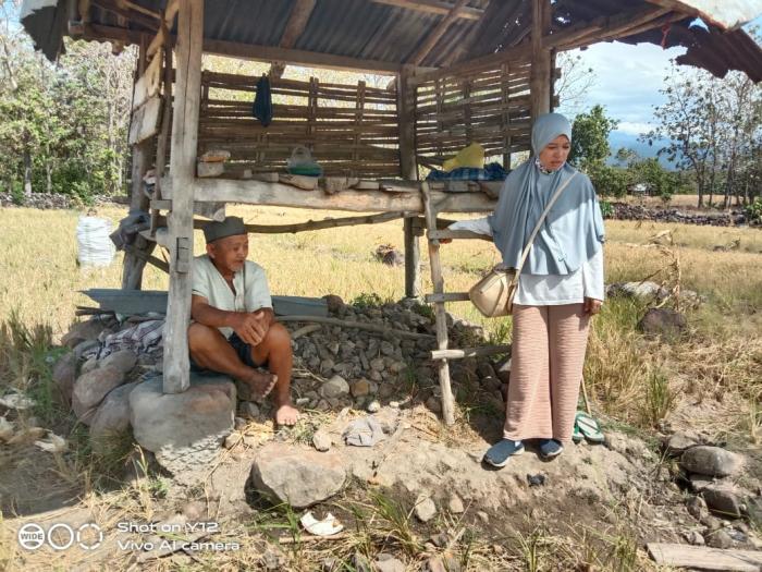 Kunjungan ke Lahan Sawah Poktan Sinar Mulia Desa Tombolo Kec.Gantarangkeke Kab.Bantaeng