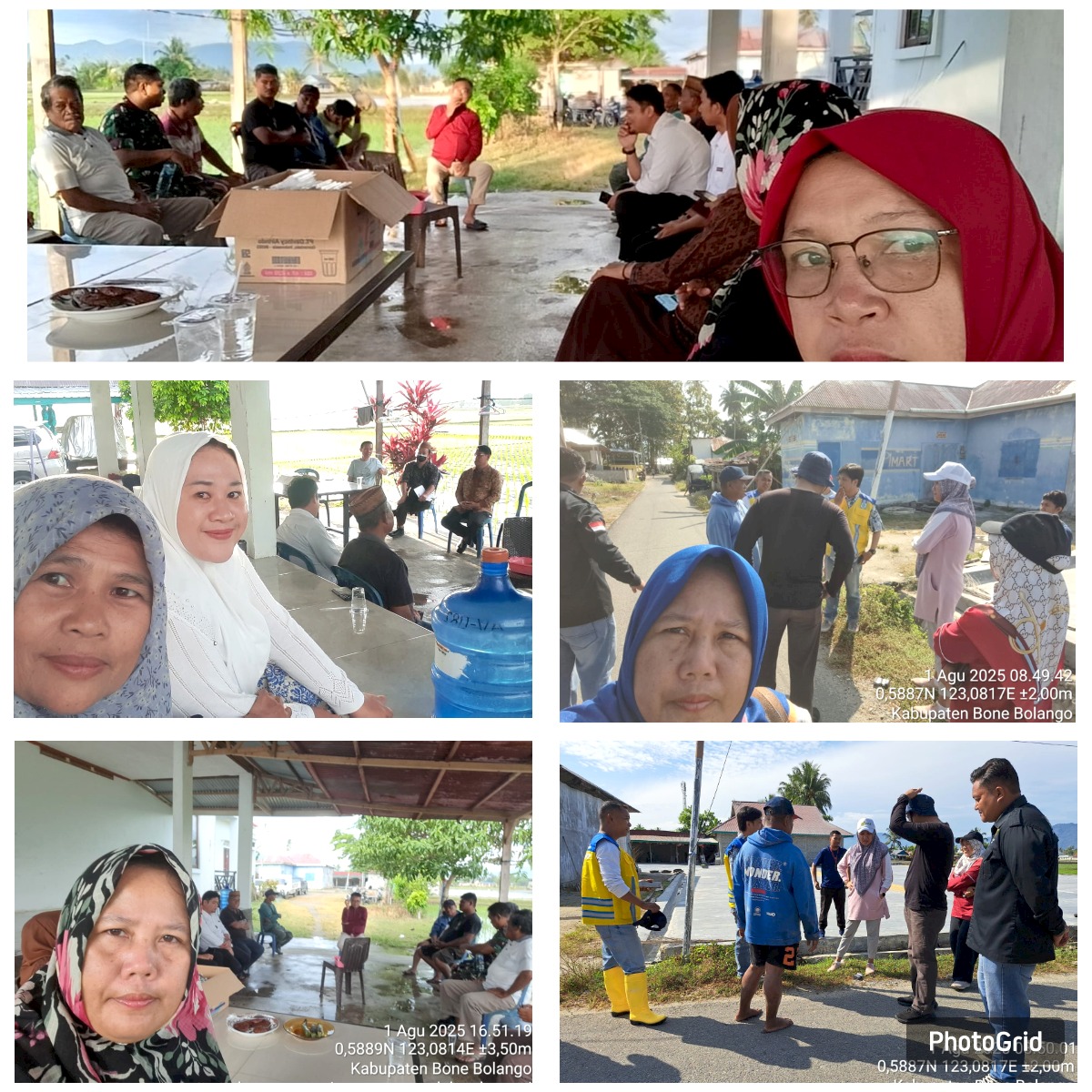 Rakor Dampak Lahan Sawah Yang Mengalami Kekeringan