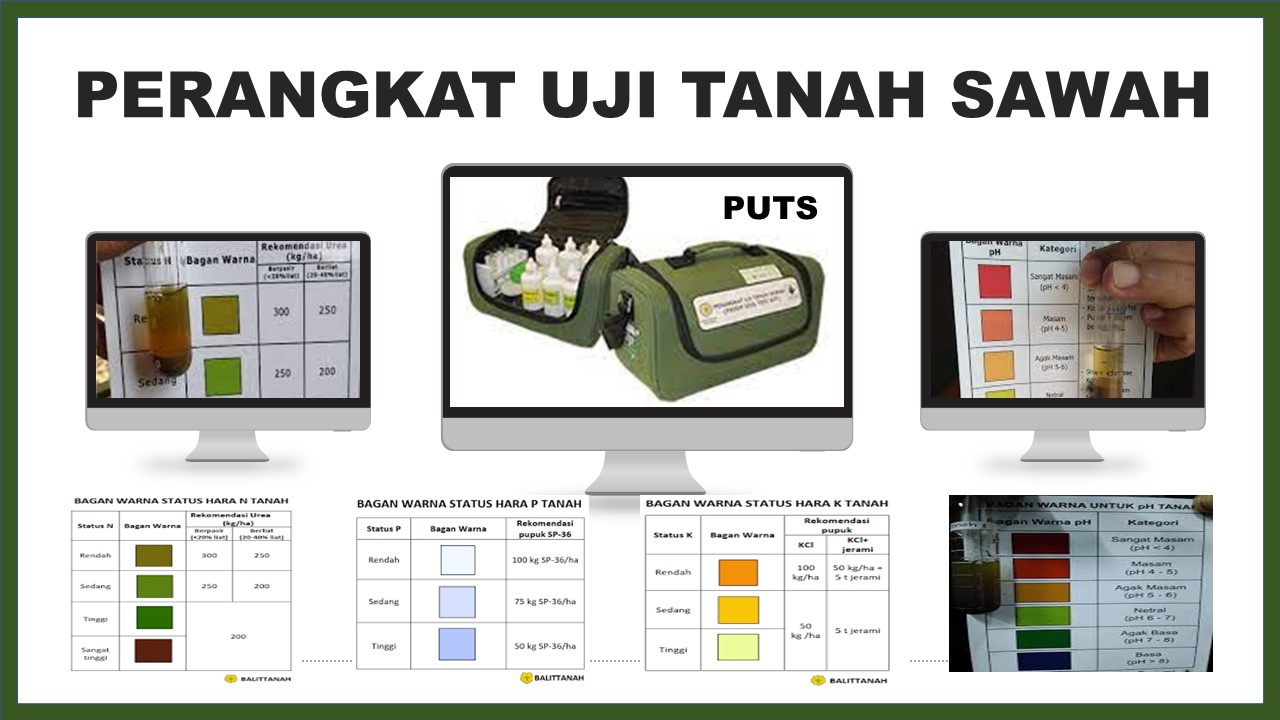 INSTRUMEN MENENTUKAN STATUS HARA TANAH SAWAH MELALUI PENGGUNAAN PERANGKAT UJI TANAH SAWAH (PUTS) 