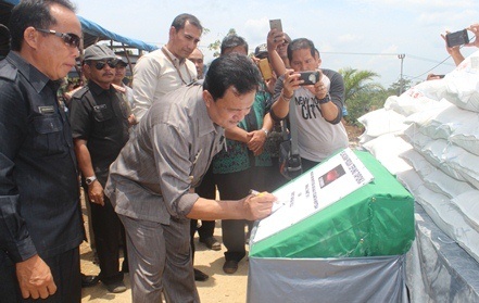 Peluncuran Tepung Tapioka (mokaf) Produksi Home Industri Di Kabupaten Kapuas Hulu