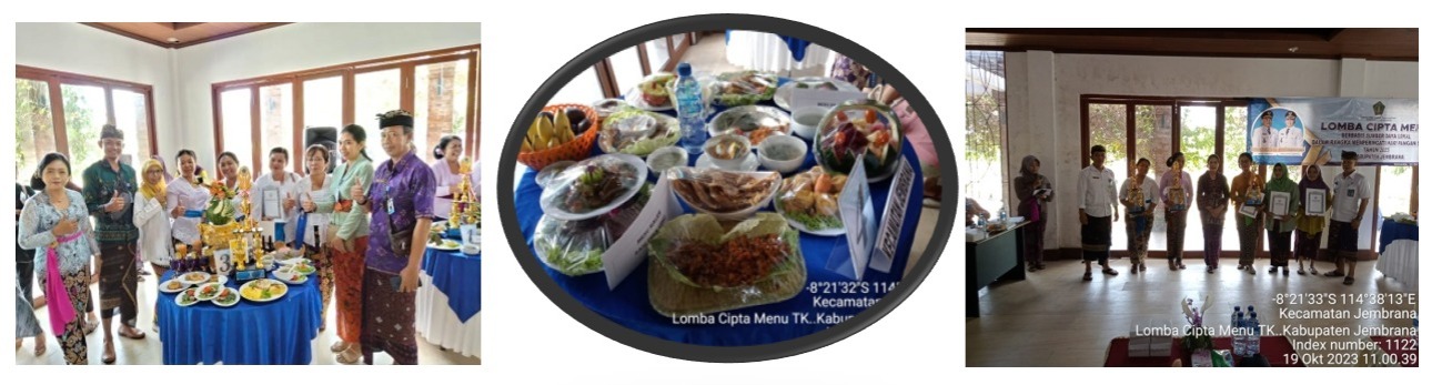 Lomba  Cipta Menu Berbasis Sumber Daya Lokal di Kabupaten Jembrana