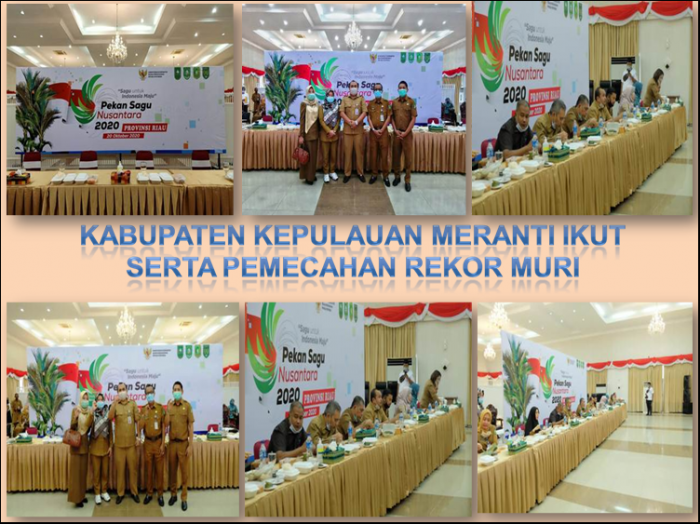 KABUPATEN KEPULAUAN MERANTI IKUT SERTA PEMECAHAN REKOR MURI