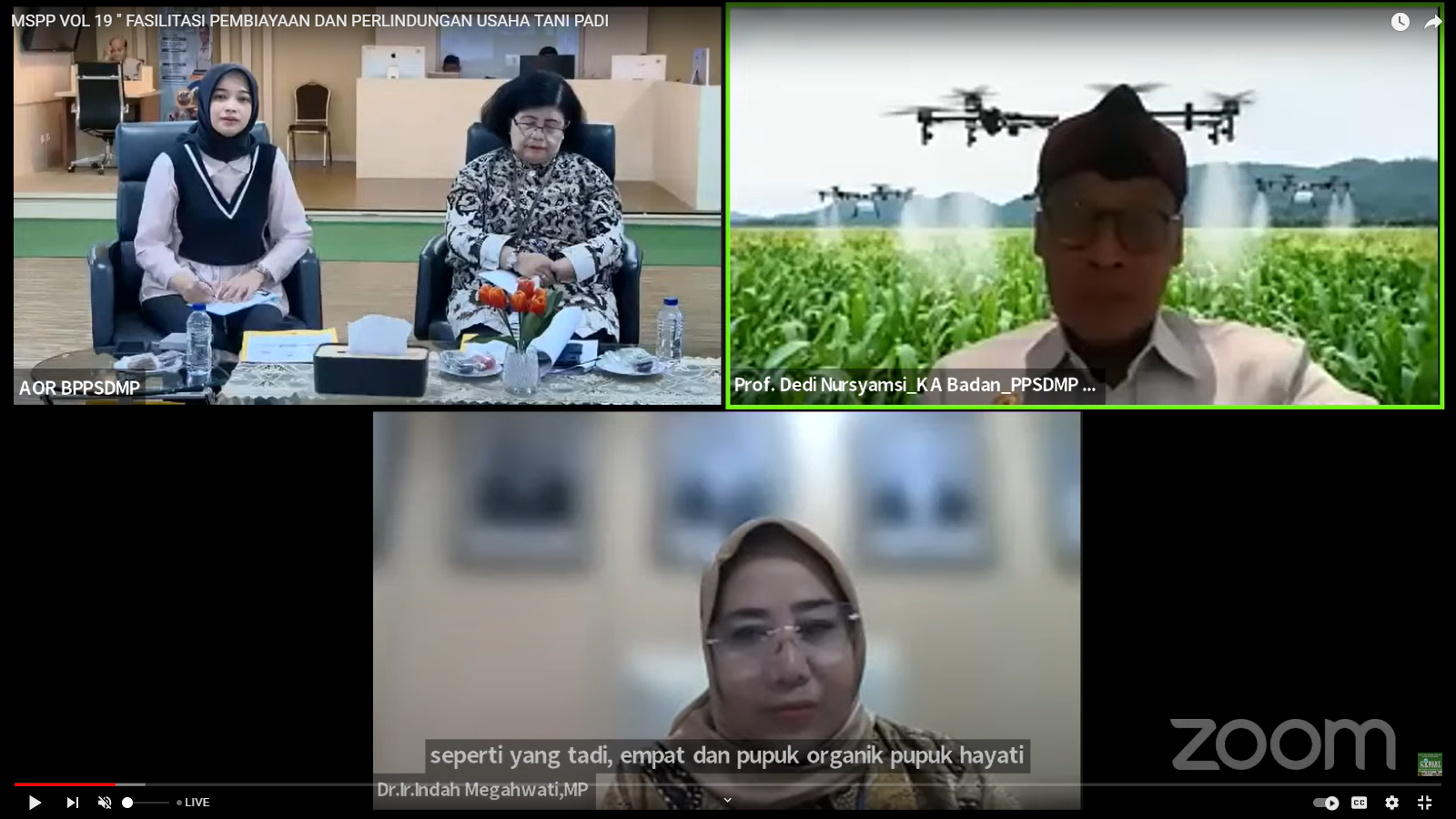 MSPP Sosialisasikan Fasilitasi Pembiayaan dan Perlindungan Usaha Tani Padi