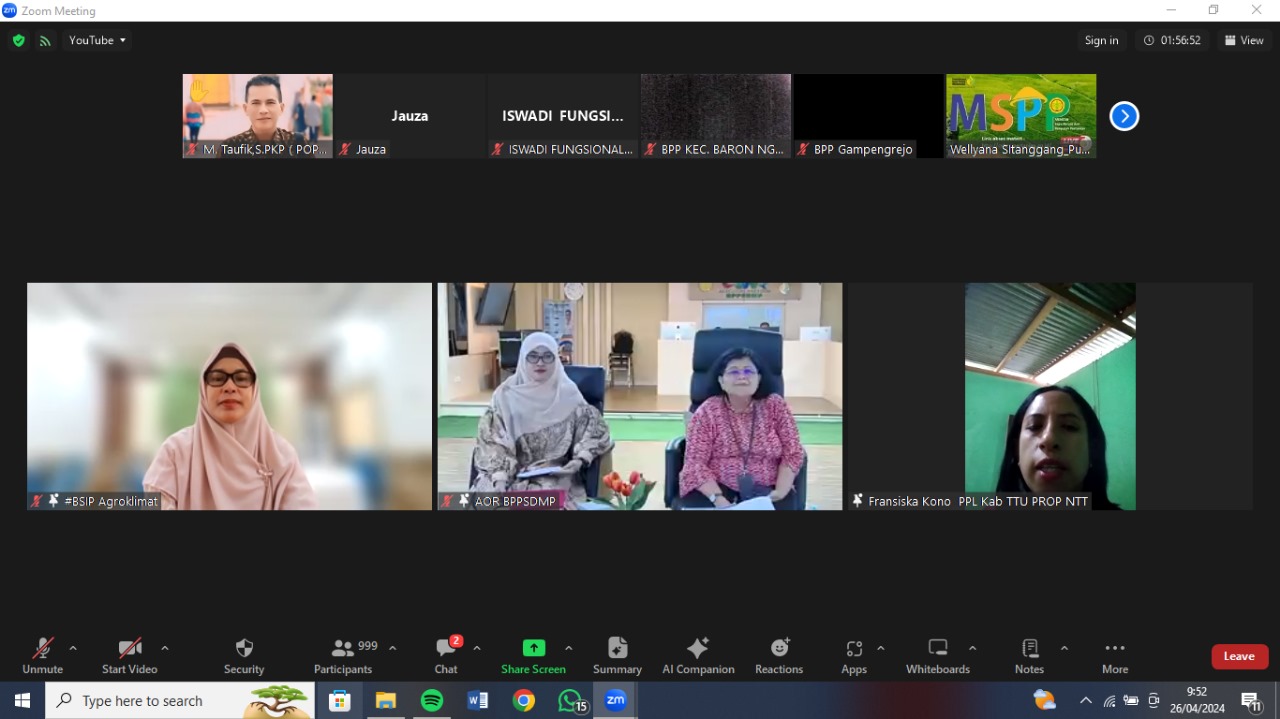 Kementan Siap Adaptasi Pertanian Terhadap Perubahan Iklim Tingkatkan Produktivitas Padi Jagung