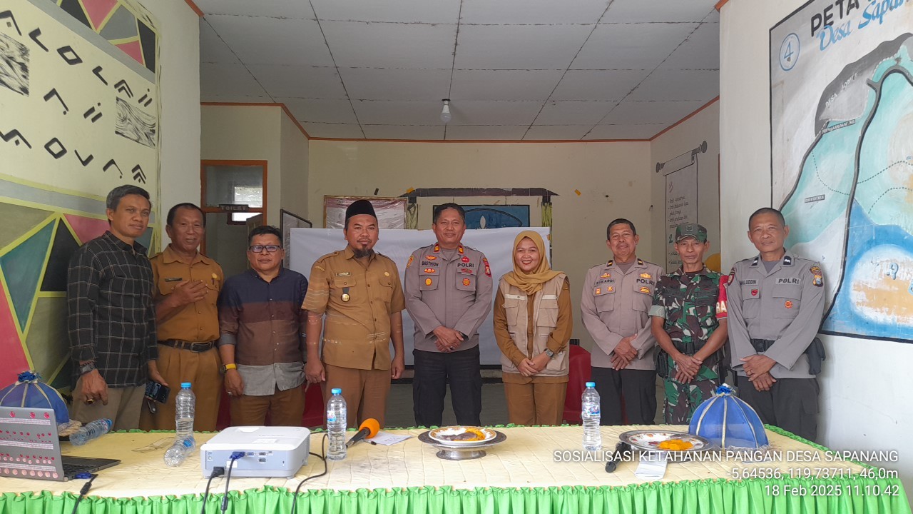 Desa Sapanang Akan Mensukseskan Program Ketahanan Pangan