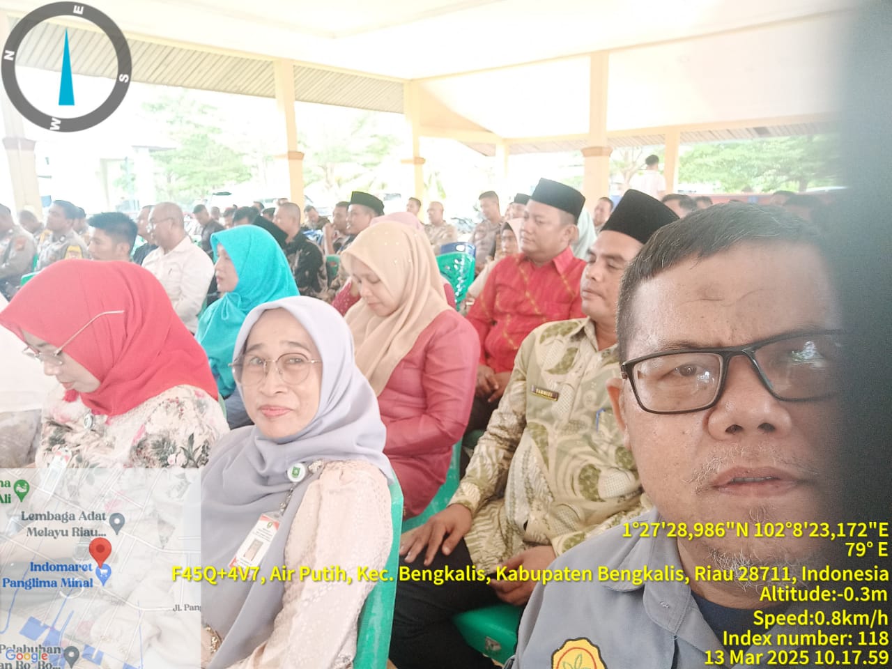 Sukseskan Program Ketahanan Pangan Asta Cita Presiden, Polsek Gelar Rakor dan Sosialisasi di Kecamatan Bengkalis