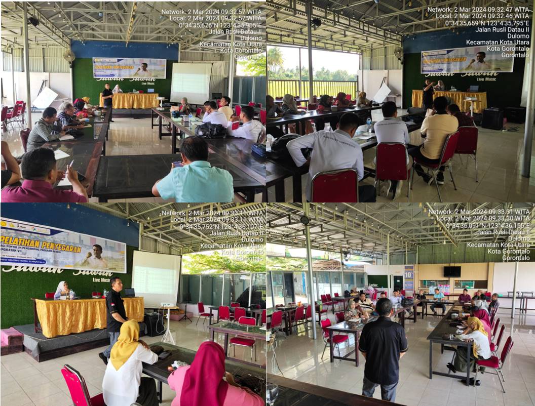 Penguatan Sistem Informasi /data Base Penyuluh Pertanian Tingkat Provinsi Gorontalo Tahun 2024