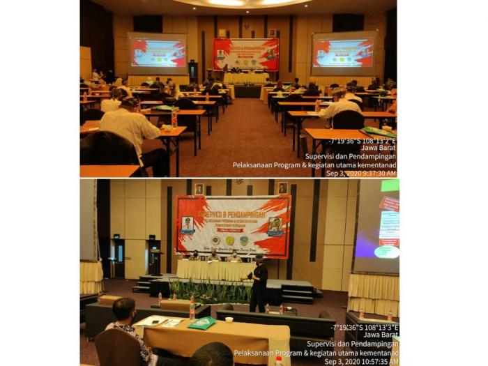 LAPORAN HASIL RAPAT KOORDINASI SUPERVISI DAN PENDAMPINGAN PROGRAM DAN KEGIATAN UTAMA KEMENTERIAN PERTANIAN LINGKUP KOTA TASIKMALAYA