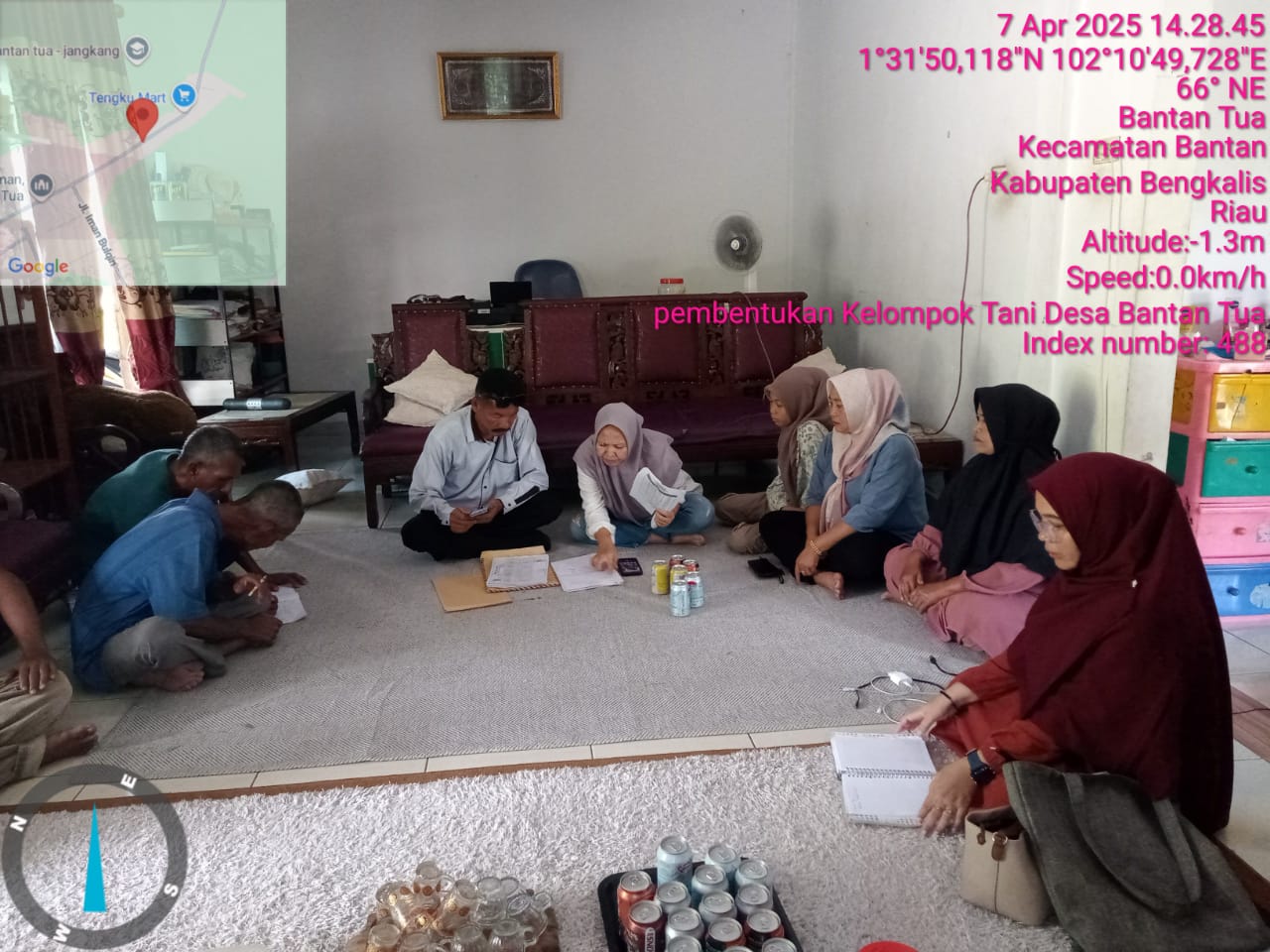 Penyuluh Pertanian Melaksanakan Pertemuan Dan Musyawarah Pembentukan Kelompok Tani 