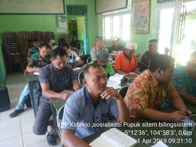 SOSIALISASI BILLING SYSTEM PUPUK SUBSIDI